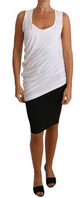 Cavalli White Top Tank CAVALLI T-Shirt Jersey -   -  Cavalli.